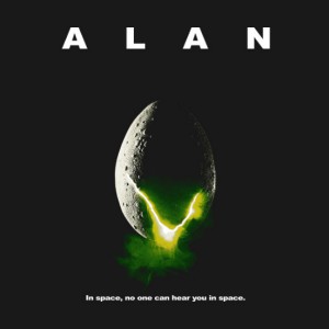 ALAN - In Space No One Can Hear You In Space Hoodie