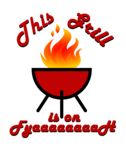 Grill Fire T Shirt