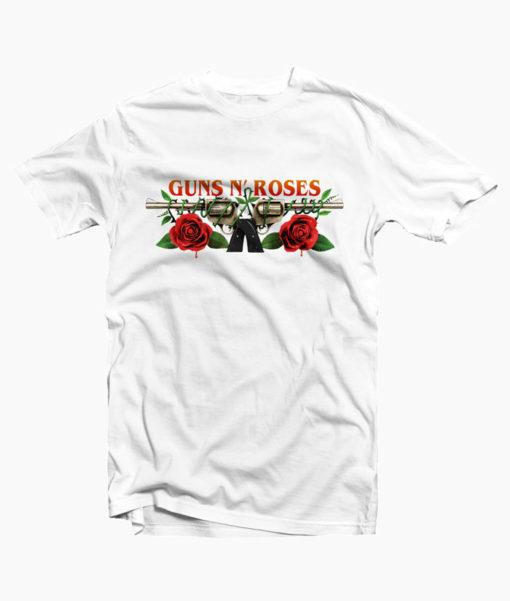 Guns N Roses Logo Band T Shirt