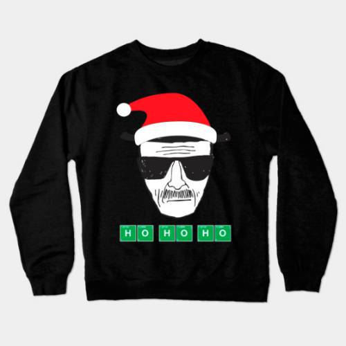 Heisenberg Ho Ho Ho Christmas Breaking Bad Crewneck Sweatshirt