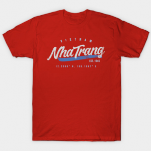 Nha Trang Vietnam Retro T Shirt