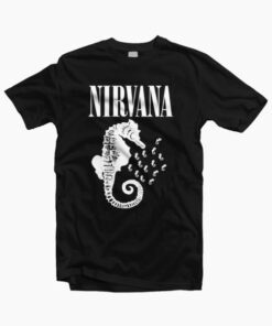 Nirvana Seahorse Band T Shirt