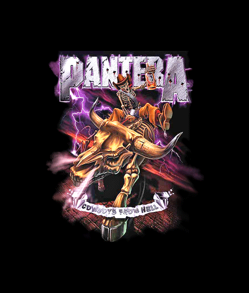 Pantera Tour T Shirt