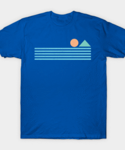 Retro sunrise T Shirt