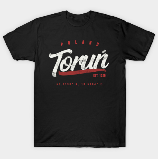 Torun Poland Vintage Retro T Shirt