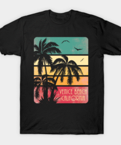 Venice Beach Vintage Summer T Shirt