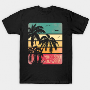 Venice Beach Vintage Summer T Shirt