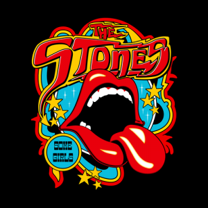 Vintage Tongue Rolling Stones T Shirt