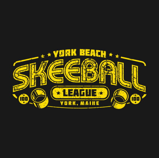 York Beach Skeeball League T Shirt