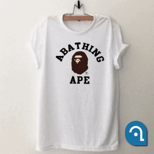 A bathing ape White T Shirt