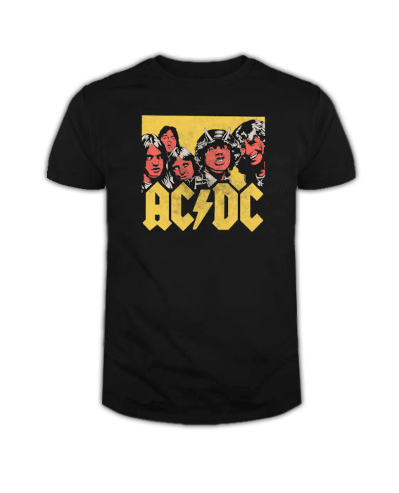 ACDC-Vector Band T Shirt