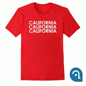 California Red T Shirt