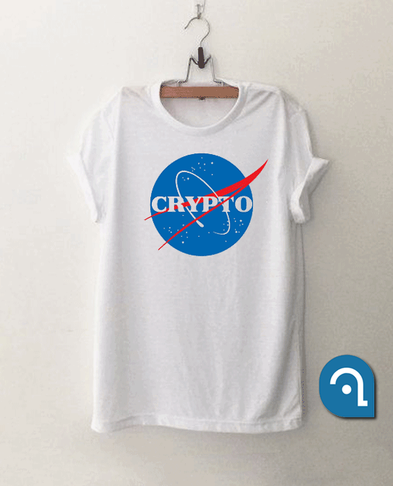 Crypto NASA to the moon T Shirt