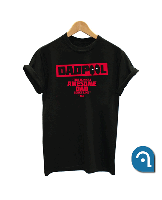 Dadpool For Awesome Dad T Shirt