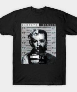 Marilyn Manson Mugshot T Shirt