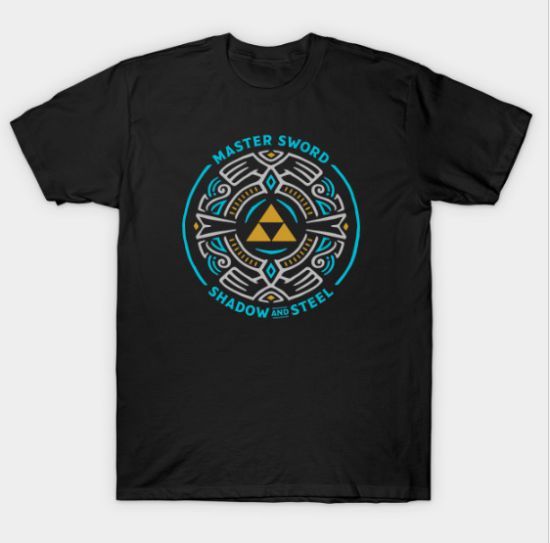 Master Sword - Shadow and Steel T Shirt