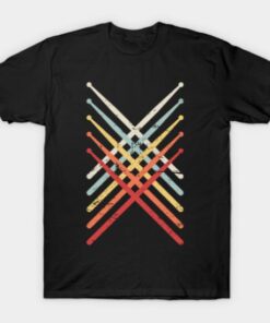 Percussion Marching Band Drum Sticks T Shirt