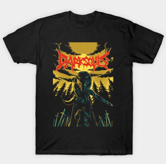 Unofficial Dark Souls Metal Band T Shirt