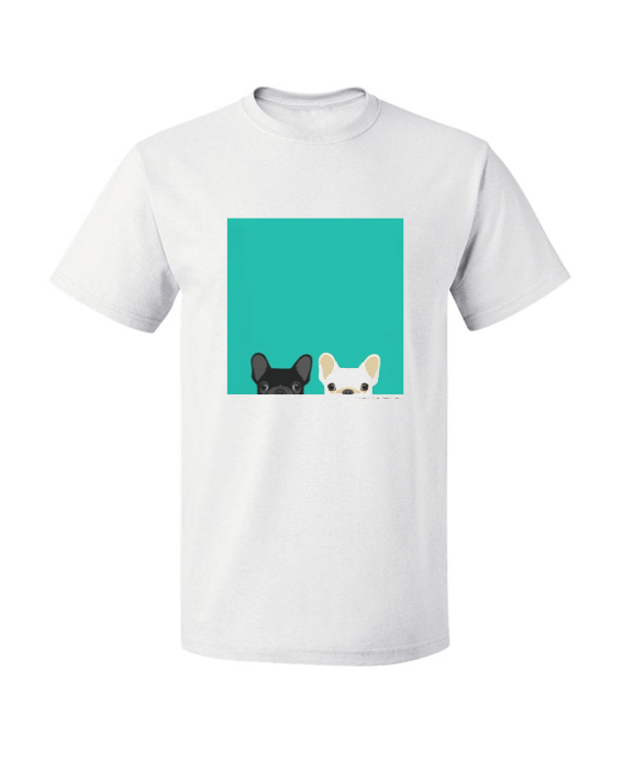 2 French Bulldogs T Shirt