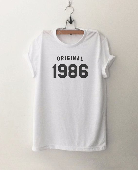 32nd birthday gift for her 1986 T Shirt