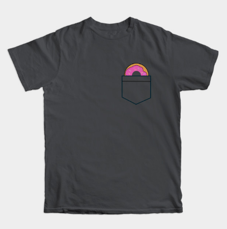 Donut In A Pocket T Shirt