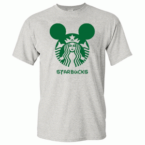 Mickey Mouse Starbucks T Shirt