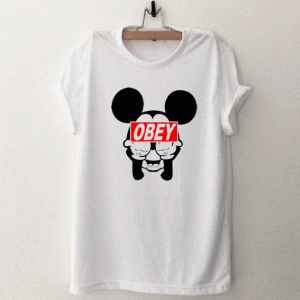 Mickey Mouse obey Popular T Shirt