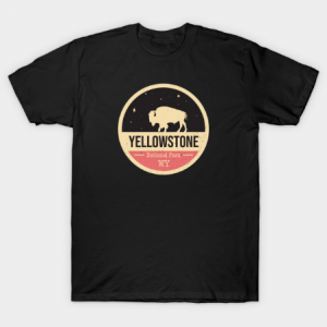 Yellowstone Park Badge T Shirt
