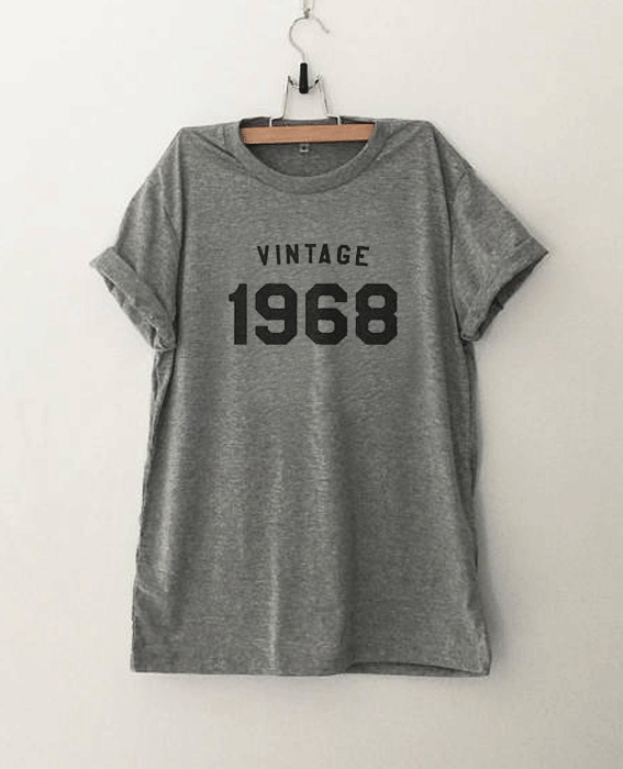 1968-50th birthday gift for women T Shirt