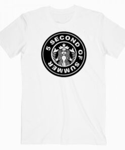 5 Seconds Of Summer Starbucks T Shirt