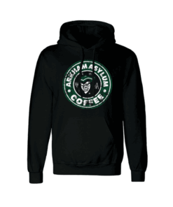 Arkham Asylum-Starbucks Parody Hoodie