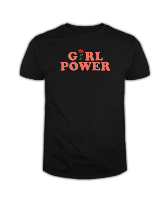 Buy Girl power Rose T Shirt