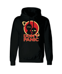 Don't Panic Rick and Morty Hoodie