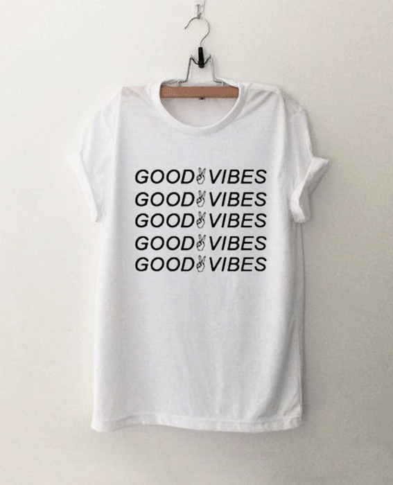 Good Vibes Peace T Shirt