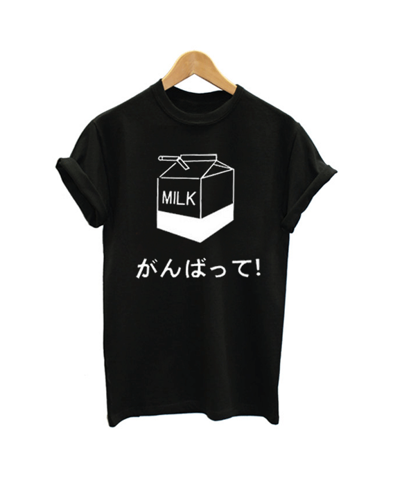 Milk tee japanese T Shirt