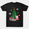 Peppa Pig Around The Christmas Tree T Shirt