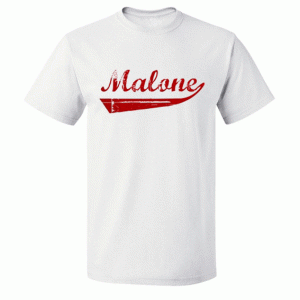 Surname Malone T Shirt