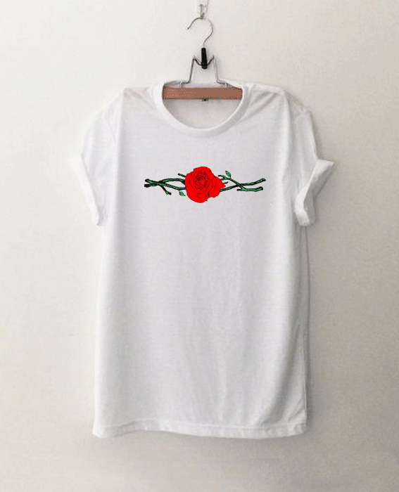Twigs Rose T Shirt