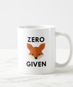 Zero Fox Given Ceramic Mug