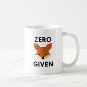 Zero Fox Given Ceramic Mug