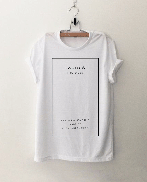 Zodiac Taurus The Bull T Shirt