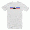 Blur Logo Stripe T Shirt