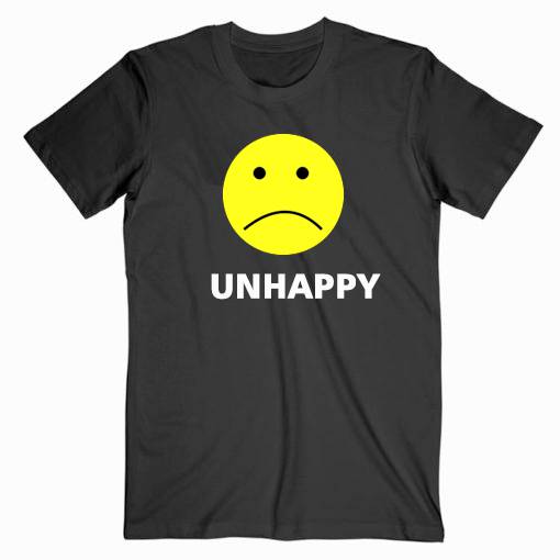 Lil Pump Unhappy Face T Shirt