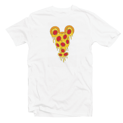 Mickey Pizza T Shirt