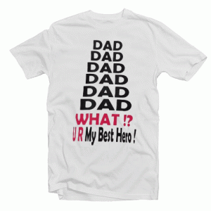 Super hero dad T Shirt