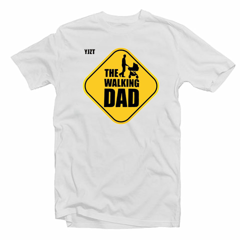 THE WALKING DAD YELLOW T Shirt