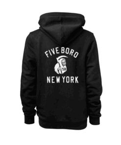 Five Board New York Back Hoodie