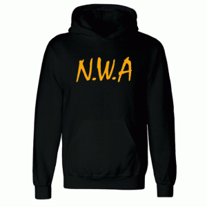 NWA Orange Logo Hoodie