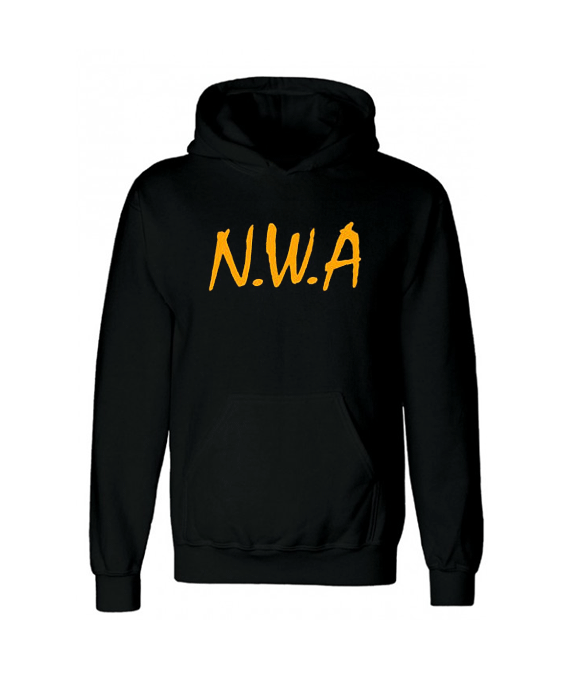 NWA Orange Logo Hoodie