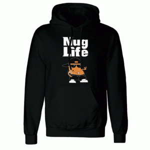 Nug Life Gangsta Chicken Nugget Hoodie